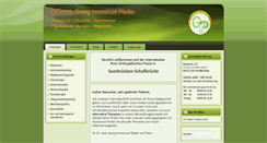Desktop Screenshot of praxis-georg-pfeifer.de