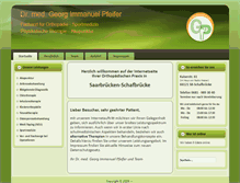 Tablet Screenshot of praxis-georg-pfeifer.de